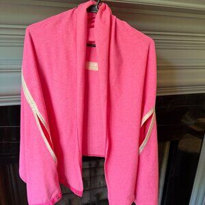 LuLuLemon Vinyasa Wrap In Pink with Cream Piping One Size